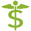 symbol representing health and money